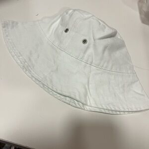 White bucket hat from Cabana Life